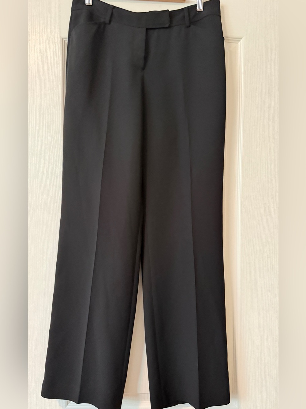 Wide Leg Black Women's Dress Pants - Classic Workwear